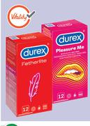 Durex Pleasure Me Condoms 12 Pack-Per Pack