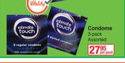 Intimate Touch Condoms 3 Pack Assorted-Per pack