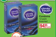 Intimate Touch Condoms 12 Pack Assorted-Per pack