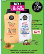 Good Stuff Shampoo Or Conditioner Assorted-500ml Each