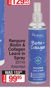 Renpure Biotin & Collagen Leave In Spray Assorted-237ml 
