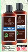 Hair Resq Shampoo Or Conditioner Assorted-355ml Each