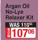 Argan Oil No-Lye Relaxer Kit