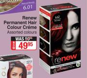 Renew Permanent Hair Colour Creme 