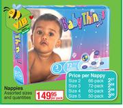 Baby Things Nappies-Per Pack