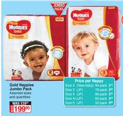 Huggies Gold Nappies Jumbo Pack-Per Pack