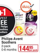 Philips Avent Soothers-Per Pack