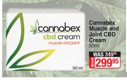 Cannabex Muscle & Joint CBD Cream-50ml