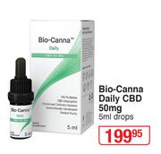 Bio Canna Daily CBD 50mg-5ml Drops