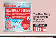 The Real Thing Mega Omega Supreme-60 Capsules