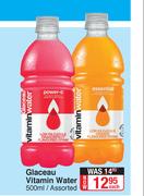 Glaceau Vitamin Water Assorted-500ml Each