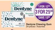 Dentyne Chewing Gum Assorted-24 Pieces