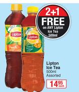 Lipton Ice Tea Assorted-500ml Each