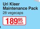 Uri Kleer Maintenance Pack-28 Vegecaps Each