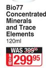 Bio77 Concentrated Minerals And Trace Elements-120ml