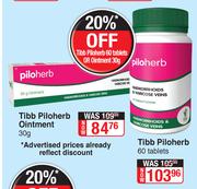 Tibb Piloherb-60 Tablets