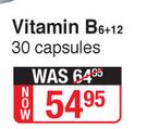 Bioplus Vitamin B6+12-30 Capsules