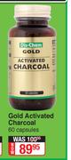 Dischem Gold Activated Charcoal-60 Capsules