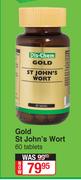 Gold St John'n Wort-60 Tablets