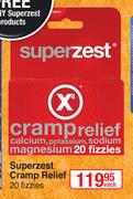 Superzest Cramp Relief 20 Fizzies-Each