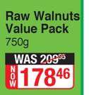 Lifestyle Food Raw Walnuts Value Pack-750g