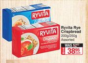 Ryvita Rye Crispbread Assorted-200g/250g Each