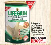 Lifegain Advanced Nutritional Supplement Value Pack Assorted-1kg Each