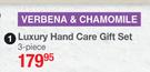 Baylis & Harding Verbena & Chamomile Luxury Hand Care Gift Set (3 Piece)