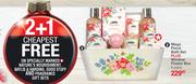 Nature's Nourishment Peony & Honey Mega Floral Bath Set Plus Window Flower Box (8 Pieces)