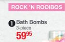Good Stuff Rock 'N' Rooibos Bath Bombs (3 Piece)