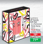 Lentheric Candy Gift Set (2 x Perfumed Body Spray 90ml Plus Body Lotion 150ml)