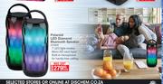 Polaroid LED Diamond Bluetooth Speaker-Each