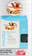 Velcro Brand Reusable Ties 30mm x 5m
