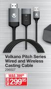 Volkano Pitch Series Wired & Wireless Casting Cable