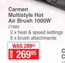 Carmen Mutlisyle Hot Air Brush 1000W