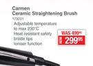 Carmen Ceramic Straightening Brush