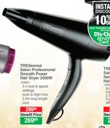 TRESemme Salon Professional Smooth Power Hair Dryer 2000W