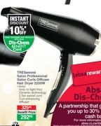 TRESemme Salon Professional Salon Curls Diffuser Hair Dryer 2200W