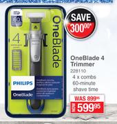 Philips One Blade 4 Trimmer