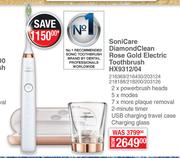Philips Sonicare Diamond Clean Rose Gold Electric Toothbrush HX9312/04