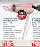 Philips Moisture Protect Hairdryer 2300W HP8281/00