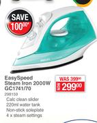 Philips Easy Speed Steam Iron 2000W GC1741/70