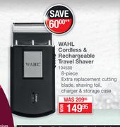 Wahl Cordless & Rechargeable Travel Shaver