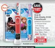 Oral-B Kids Vitality D100 Powerbrush-Each