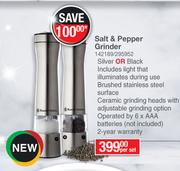 Salt and pepper grinder set (black) Russell Hobbs 