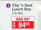 Addis Clip n Seal Lunch Box (2.8Ltr)