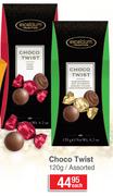 Choco Twist Assorted- 120g Each