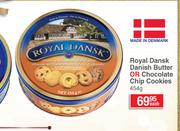 Royal Dansk Danish Butter Or Chocolate Chip Cookies-454g Each