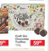 Craft Gin Chocolate Truffles-120g