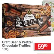 Craft Beer & Pretzel Chocolate Truffles-100g